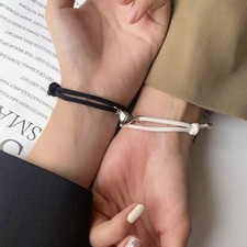 Partnerarmband set schwarz gebraucht kaufen  Hirschberg
