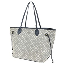 Bolsa tote de ombro Louis Vuitton Neverfull MM monograma Idiel azul marinho M40514 70CA024 comprar usado  Enviando para Brazil