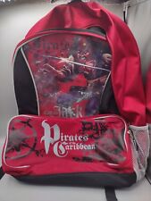 Disney Store PIRATES OF THE CARIBBEAN  Rolling Luggage Back Pack Travel Suitcase, usado comprar usado  Enviando para Brazil