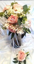 silk wedding bouquets for sale  MENAI BRIDGE