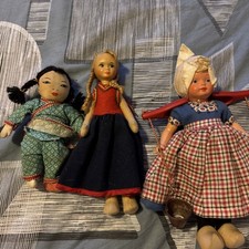 Three vintage dolls for sale  GAINSBOROUGH