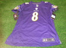Camisa oficial da NFL Baltimore Ravens Lamar Jackson #8 (M) comprar usado  Enviando para Brazil