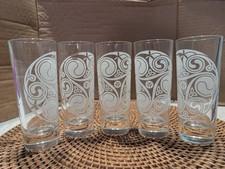 Conjunto de 5 copos highball imaculados com design celta ornamentado e logotipo irlandês névoa comprar usado  Enviando para Brazil