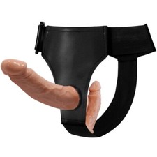 Strap doppio dildo usato  Aci Catena