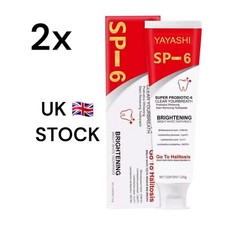 Probiotic whitening toothpaste for sale  DERBY