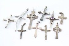 silver crucifix for sale  LEEDS