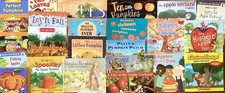 Usado, 12 lot Autumn-Fall-Pumpkin-Apples-Leaves children’s books random mix comprar usado  Enviando para Brazil