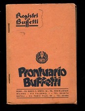 Prontuario buffetti marzo usato  Italia