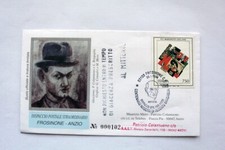 Cartolina commemorativa centen usato  Roma