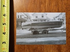 FOTO ANTIGA RARA CHRIS BARCO ARTESANAL REBOCADO POR CARRO #6 comprar usado  Enviando para Brazil