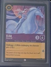 Elsa - Luvas desligadas 39/204 (regular) Lorcana Rise of the Floodborn quase perfeito comprar usado  Enviando para Brazil
