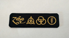 LED ZEPPELIN Patch Zoso Led Zeppelin IV Quatro Símbolos Runas Bordado Ferro/costura comprar usado  Enviando para Brazil