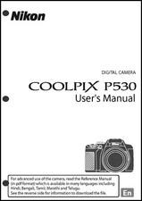 Câmera Digital Nikon CoolPix P530 USUÁRIO Manual de Instruções, usado comprar usado  Enviando para Brazil