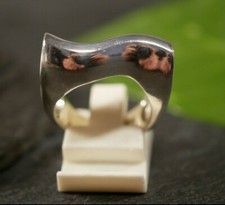 Formstarker 925 Sterling Silber Ring Geschwungen S Form Kurve Vintage  comprar usado  Enviando para Brazil