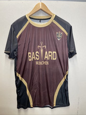 Camiseta Bastard Munich Masculina Grande Marrom Japonesa Futsal Anime Kaiser #10Nova, usado comprar usado  Enviando para Brazil