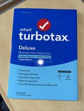 Turbotax deluxe 2020 for sale  Ashburn