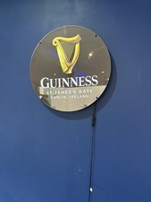 Guinness light sign for sale  DONCASTER