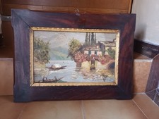 Quadro olio tavola usato  Borgo San Giacomo