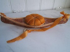 ALMOFADA VINTAGE CANOA IDADE DESCONHECIDA comprar usado  Enviando para Brazil