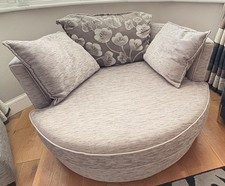 Round cuddle chair for sale  WHITSTABLE
