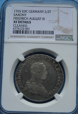Sachsen silbermünze 1765 gebraucht kaufen  Düsseldorf