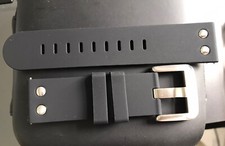 Pulseira, molas e fivela de relógio de borracha preta cantina de aço genuína TW 22mm TWB580 comprar usado  Enviando para Brazil