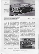 1958 volvo 122 for sale  NEWMARKET
