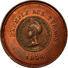 Médaille république révolut d'occasion Médaille république révolut d'occasion  Lille-