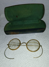 Óculos estilo vintage redondo John Lennon + estojo de metal comprar usado  Enviando para Brazil