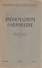 Informazioni corporative 1928 usato  Bari