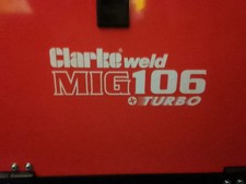 Clarke welder mig for sale  OXFORD