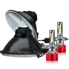 Par de faróis redondos de LED 6000K branco 7" para Chevrolet Chevy Nova 1963-1978 comprar usado  Enviando para Brazil