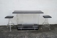 Lucite acrylic black for sale  Fort Lauderdale