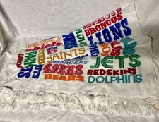 Vintage nfl fringed for sale  Saginaw
