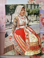Cartolina costumi sardi usato  Bologna