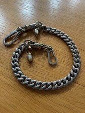 Corrente de carteira de titânio (Ti) 16”/40,64cm com kit Ti Link e garfo de ajuste Ti giratório, usado comprar usado  Enviando para Brazil