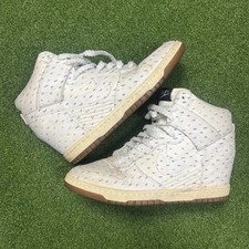 Usado, Tênis Nike Dunk Sky com estampa de cunha alta 'vela' feminino tamanho 10 543258-100 sem caixa comprar usado  Enviando para Brazil