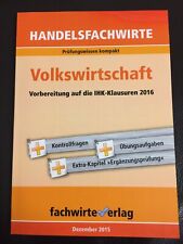 Handelsfachwirte volkswirtscha gebraucht kaufen  Deutschland
