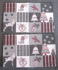 Platzsets set weihnachtssets gebraucht kaufen  Berlin