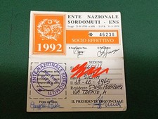 Tessera ens ente usato  Arezzo