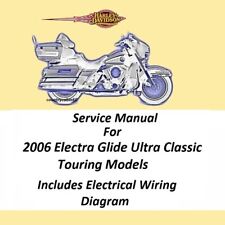 2006 Harley Davidson Electra Glide Ultra Classic Touring Models Manual de Serviço comprar usado  Enviando para Brazil