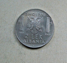 Albania lek 1939 usato  Grugliasco