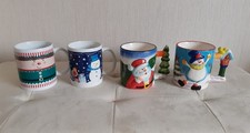 Christmas mugs santa for sale  AYLESBURY