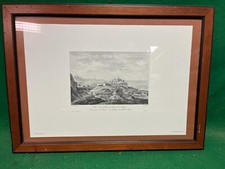 Litografia veduta del usato  Roma