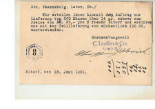 Perfin postkarte eitorf gebraucht kaufen  Wittgensdorf