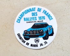 Autocollant lancia stratos d'occasion  Francheville