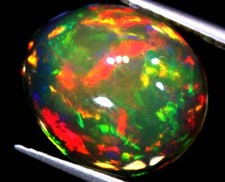Anel cabochão de fogo mistura opala etíope tamanho pedra preciosa solta natural DP86 comprar usado  Enviando para Brazil