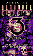 OFFICIAL ULTIMATE MORTAL KOMBAT 3 POCKET KODES (OFFICIAL By Bradygames **Mint**, usado comprar usado  Enviando para Brazil