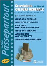 Eserciziario per test usato  Cosenza