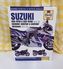 Haynes manual suzuki for sale  WILMSLOW